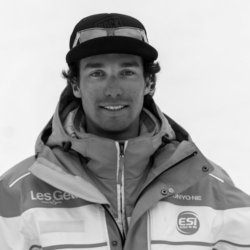 Portrait de Alexis, moniteur à l'École de ski 360